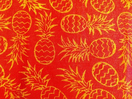 Hammamdoek Pineapple detail